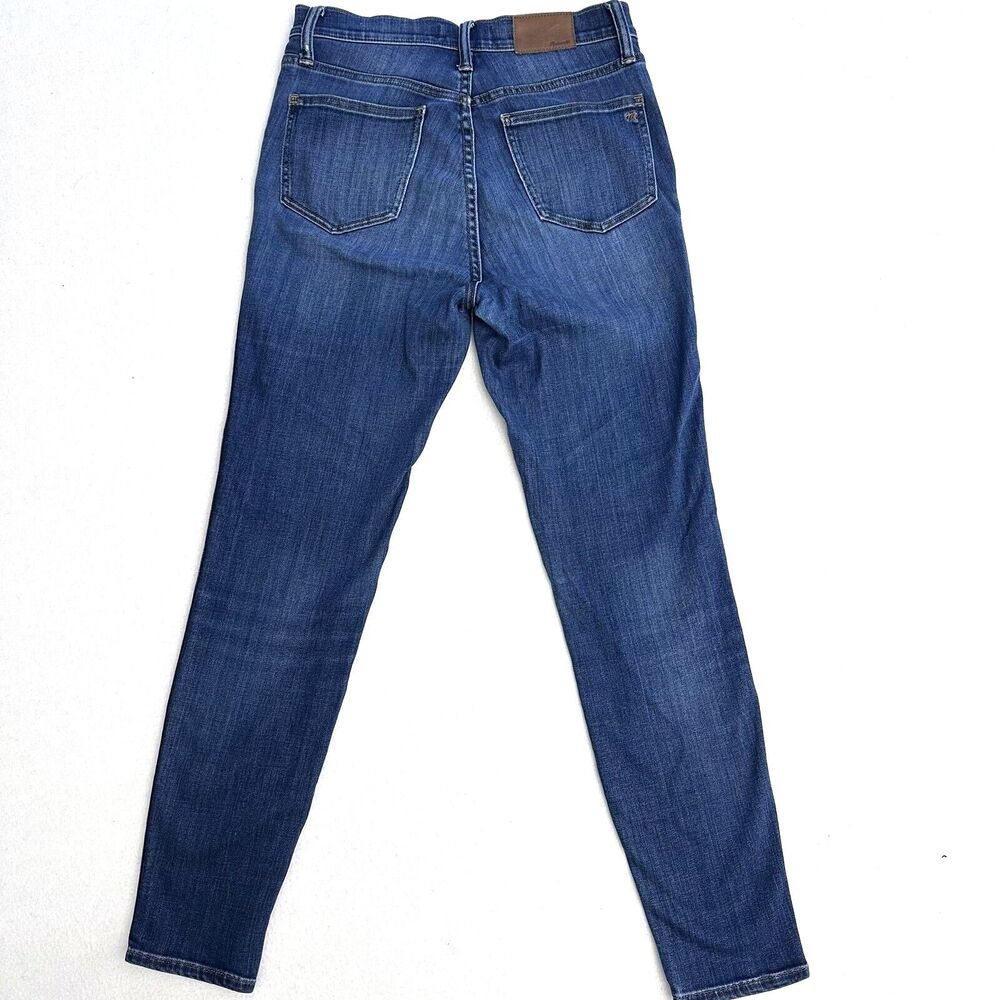 Madewell 10" High Rise Skinny Jeans Womens 27x27 Lyocell Blend Stretch Ankle